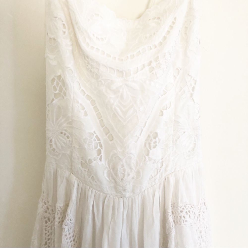 Free People Love To Love You Cutwork Dress - Picture 5 of 7